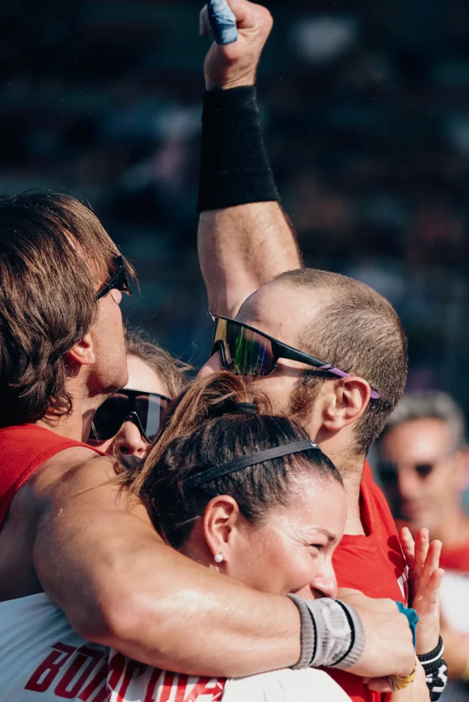 Atleta durante la miglior competizione CrossFit in Italia 6