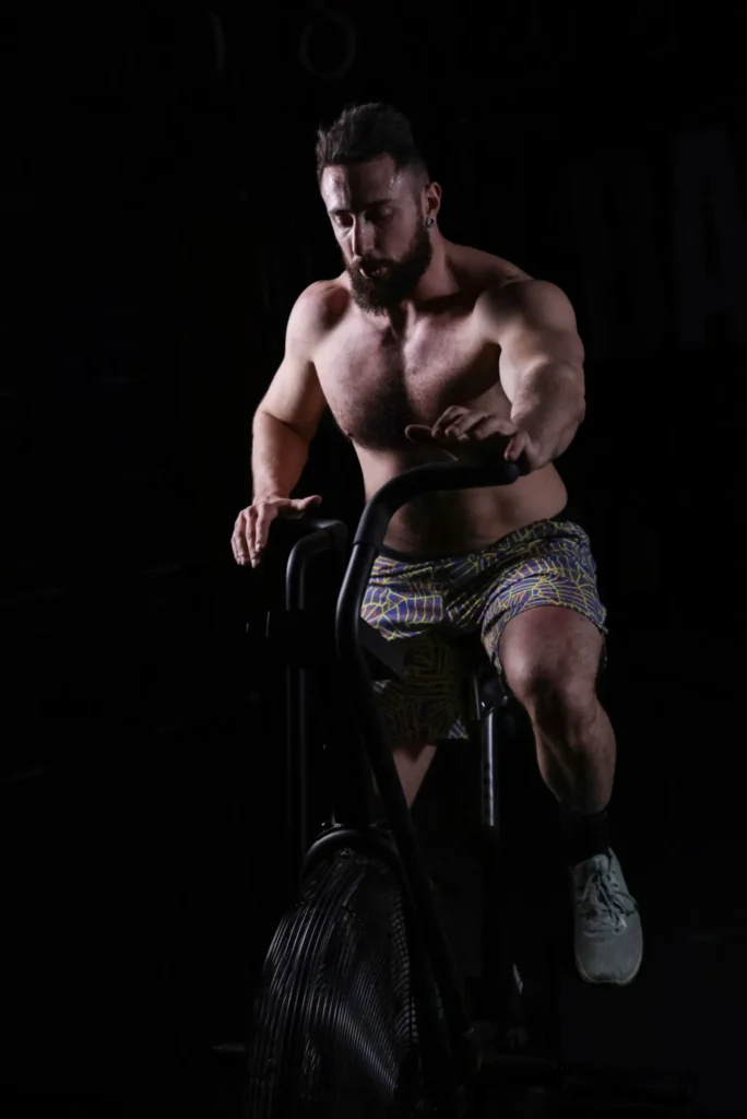Atleta durante la miglior competizione CrossFit in Italia 9